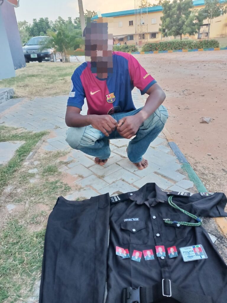 Suspected motorcycle thief impersonating police inspector arrested