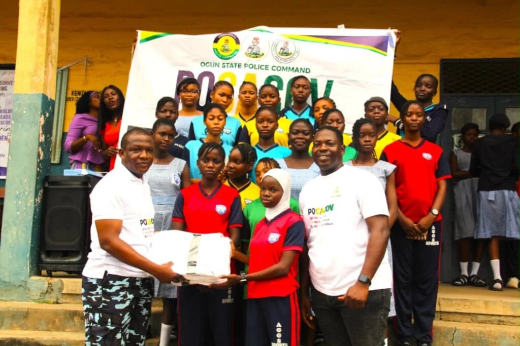 Ogun police warns schoolgirls against cultism, cybercrime, child marriage