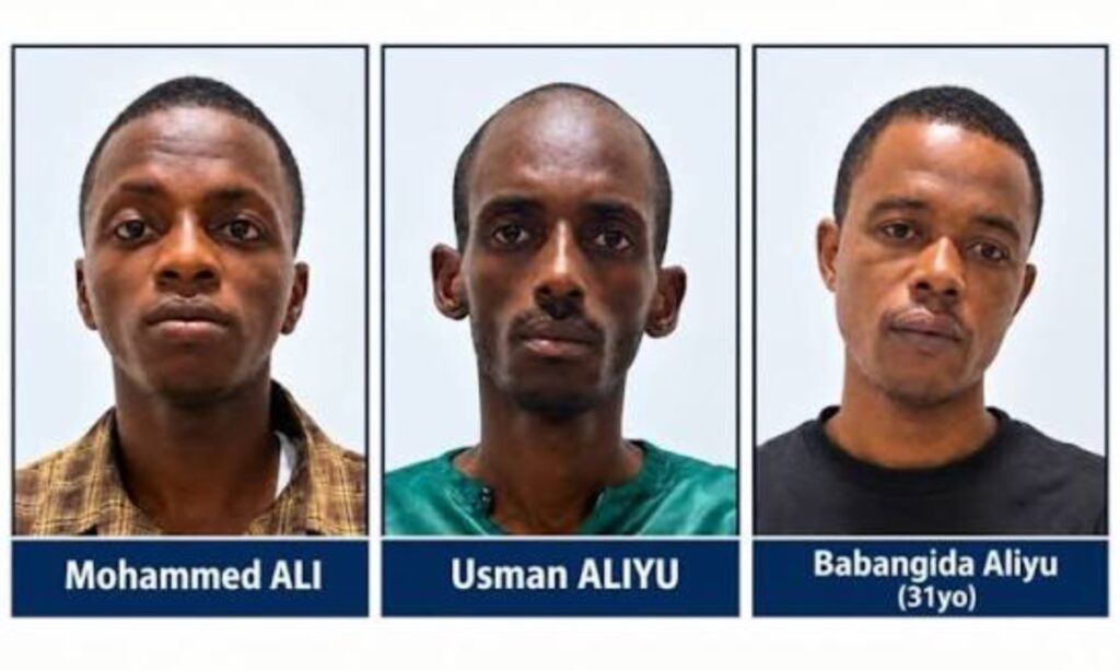 Faces of 5 suspects arraigned over kidnap of 20 NYSC members in Imo [VIDEO]