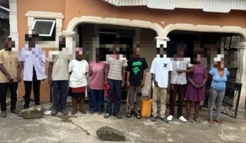 Police uncover visa fraud, rescue 11 Ghanaians held hostage in Ogun Police uncover visa fraud, rescue 11 Ghanaians held hostage in Ogun